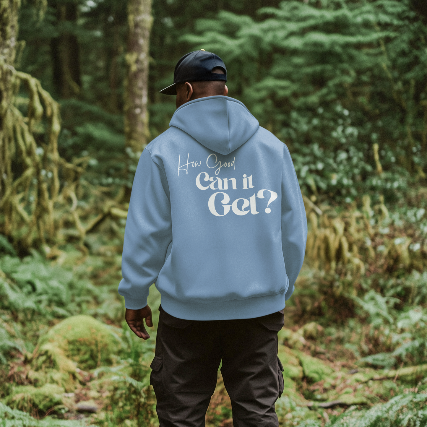 How Good Can It Get? | Hoodie - White Print