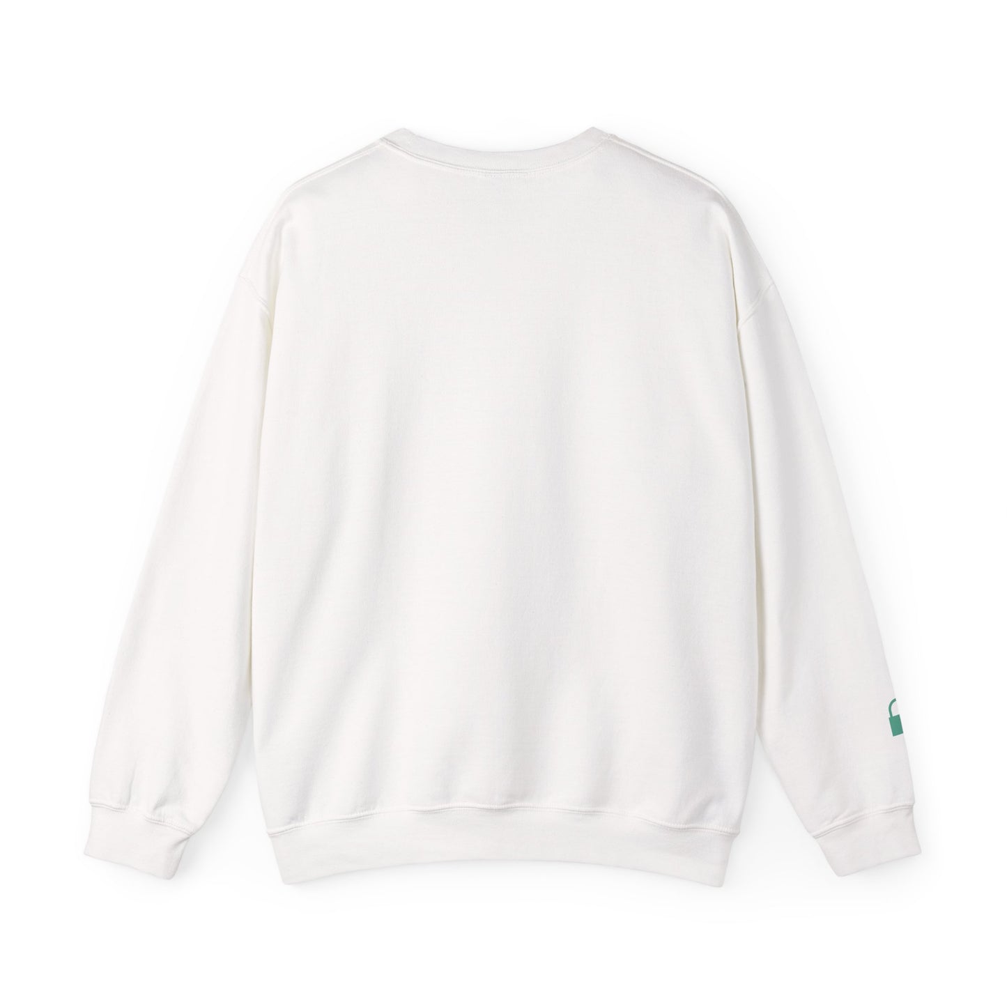 Showgirl Green on Orange Crewneck