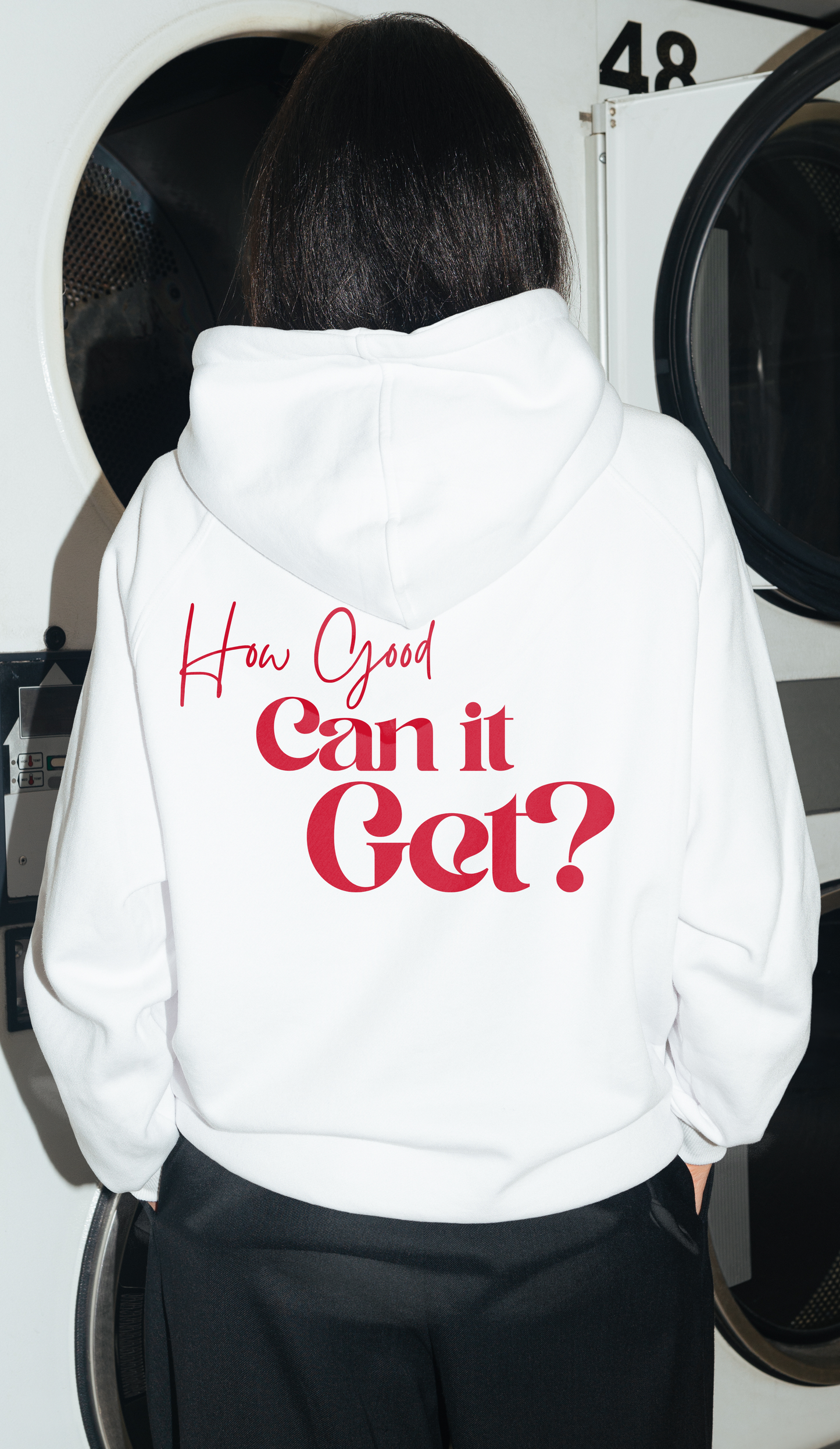 How Good Can it Get? | Hoodie - Red Print